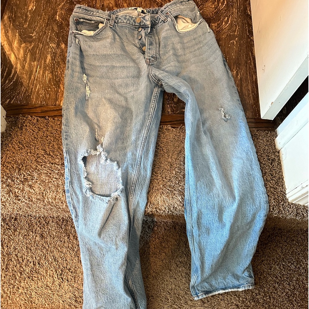 Abercrombie and Fitch Curve Love Dad Jean